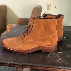 Suede Leather Boots
